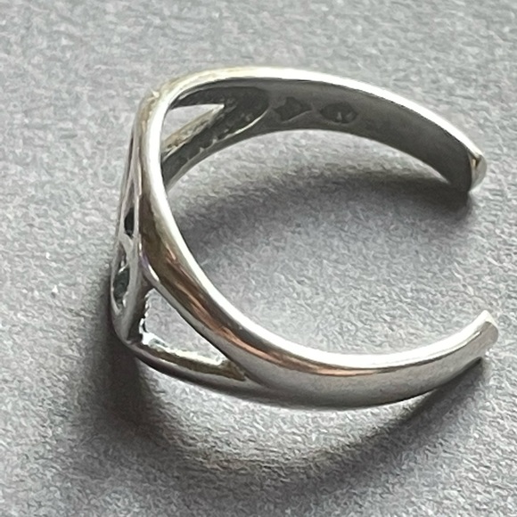 Silpada sterling silver toe rings/Set of two/O2030/O0961 - Picture 7 of 7